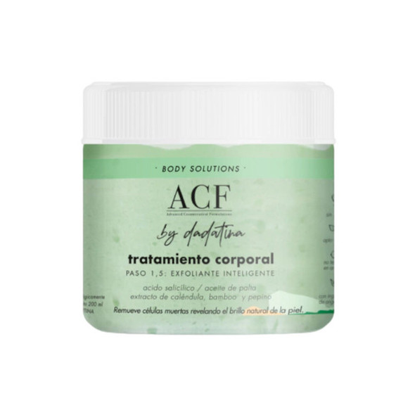 ACF Body Solutions Smart Exfoliating Body Treatment Renew & Revitalize by Dadatina, 200 ml / 6.76 fl oz