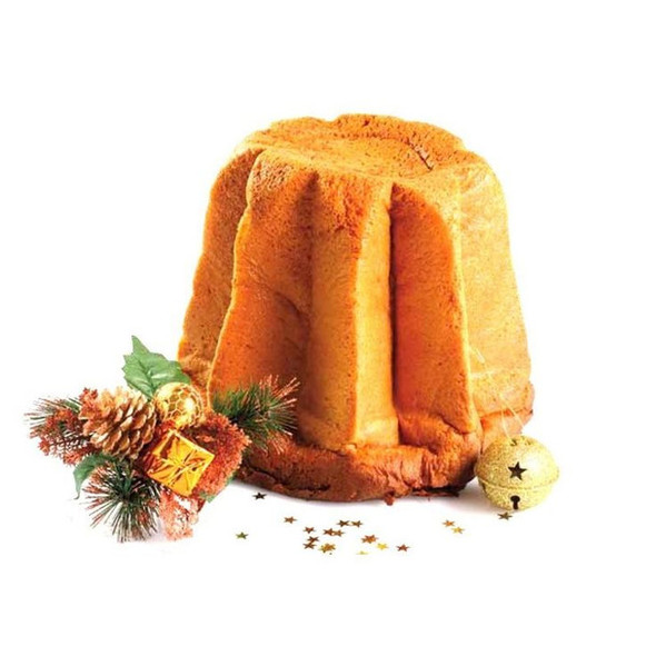 Molde Pandoro Pan Dulce Professional Aluminum Pandoro Panettone Mold Deep Baking Pan Octagonal Cake Pan for 1 kg, 20 cm / 7.9" diam