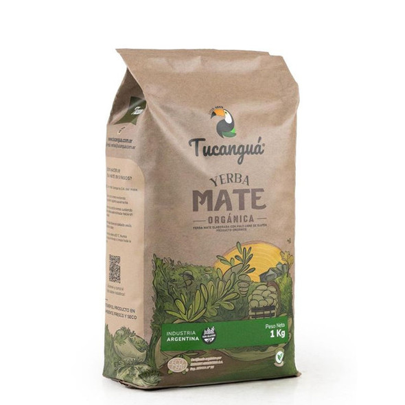 Tucanguá Yerba Mate Certified Organic - Aged 24 Months, 1 kg / 2.2 lb