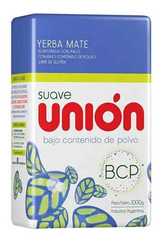 Unión Liviana Yerba Mate Low Dust Content Bajo Contenido de Polvo (1 kg / 2.2 lb)
