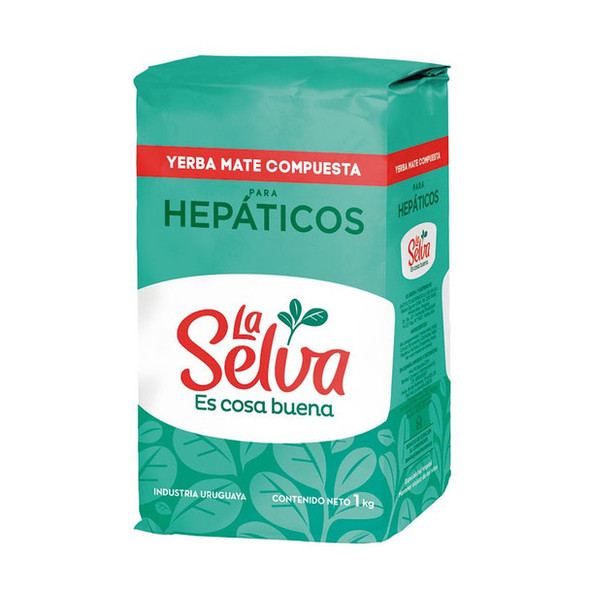 La Selva Yerba Mate Compuesta Para Hepáticos for Liver Problems from Uruguay, 1 kg / 2.2 lb