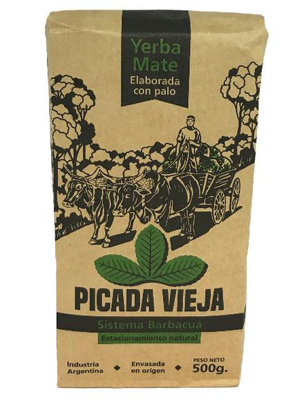 Picada Vieja Organic Yerba Mate Barbacuá, 500 g / 1.1 lb