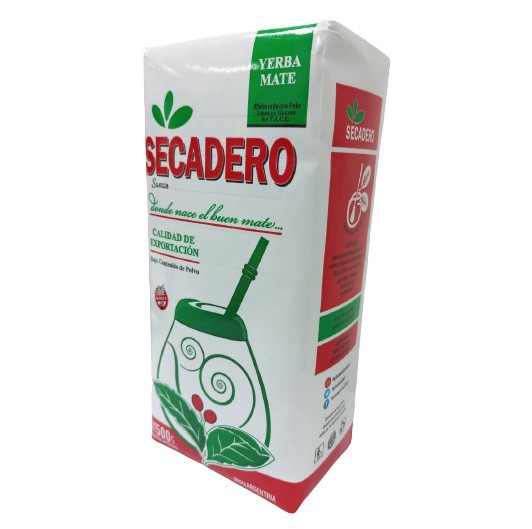 Secadero Yerba Mate Bajo Contenido de Polvo Low Dust Premium Yerba Mate from Misiones, Argentina, 500 g / 1.1 lb bag