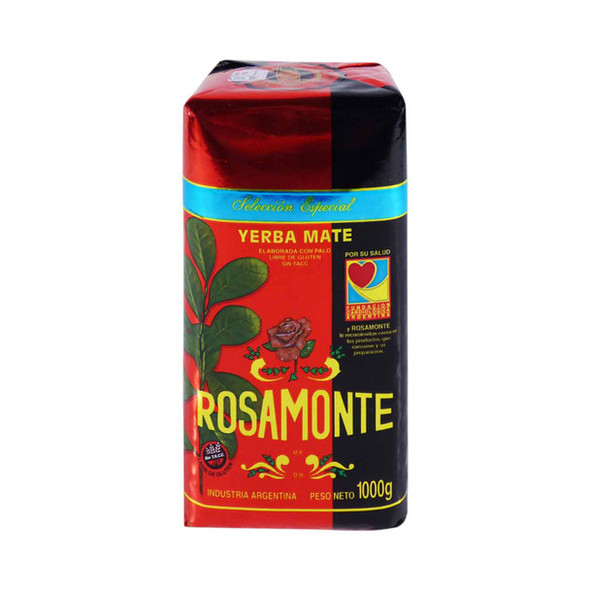 Rosamonte Yerba Mate Special Selection Wholesale Bulk Box, 1 Kg / 2.2 lb ea (pack of 10 count)