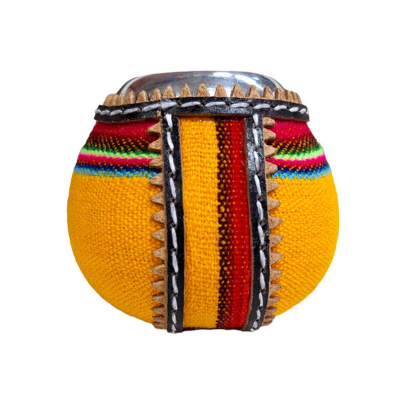 Mate Calabash Gourd Wrapped in Aguayo Fabric Mate Calabaza Forrado (Assorted Colors)