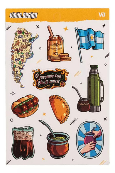 Matesur Plancha de Stickers Premium Vinyl Sheet Collectible Stickers (Various Designs Available)