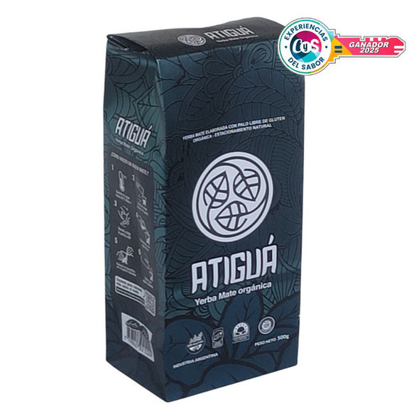 Atiguá Organic Yerba Mate – Certified Organic & Gluten-Free, 500 g / 1.1 lb