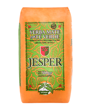 Jesper Yerba Mate with Green Tea from Misiones (500 g / 1.1 lb)