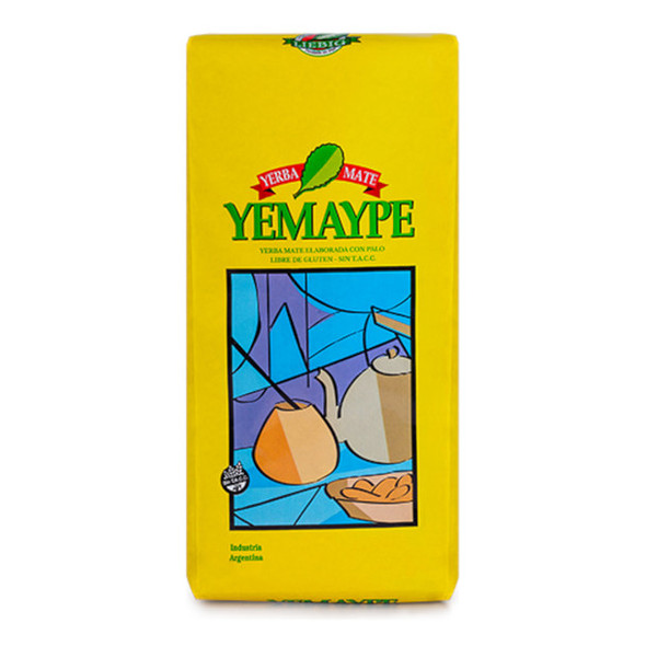 Yemaype Yerba Mate Elaborada con Palo by Liebig, 1 kg / 2.2 lb