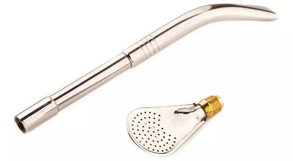 Matesur Disassemblable Thick Stainless Steel Pico de Loro Bombilla Bombillon Desarmable