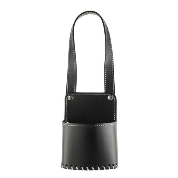 Laska Mates Car Mate Holder Smooth Leather Premium Leather Car Holder (Black)