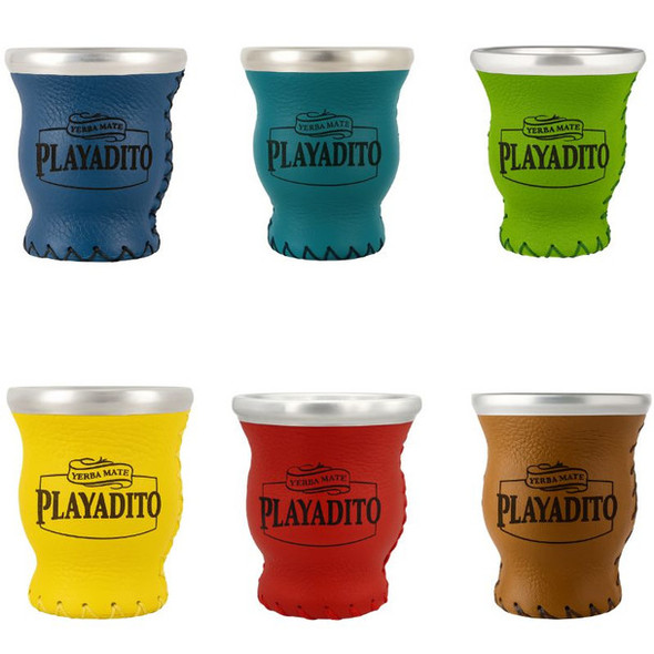 Playadito Glass Mate Cup Mate de Vidrio (Various Colors Available)
