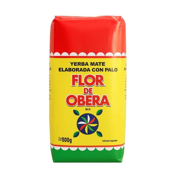 Flor de Oberá Yerba Mate with Palo from Misiones, 500 g / 1.1 lb