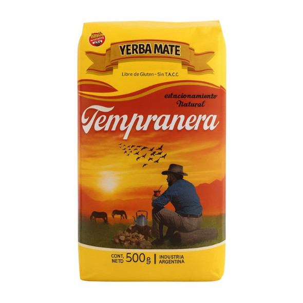 La Tempranera Yerba Mate Made with Sticks, 500 g / 17.64 oz