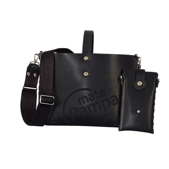 Mate Pampa Set with Matera Bag, Phone Pouch, Long Strap & Short Handle – PU EVA Microfiber (various colors)