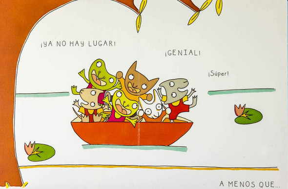 ¡Ya No Hay Lugar! Hardcover Children's Book with Illustrations by Malika Doray - Editorial Fondo De Cultura Económica (Spanish Edition)