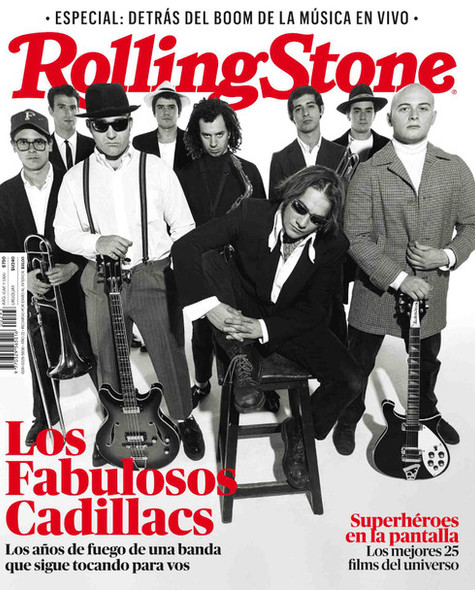 Revista Rolling Stone Magazine Agosto 2022 Los Fabulosos Cadillacs Edition Music Magazine by La Nación - Print (Spanish)