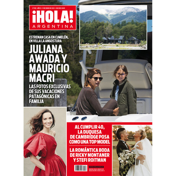 Revista ¡Hola! Semanal Enero 2 Weekly Magazine La Nación Collections January 2022 Edition Magazine About Actuality, Style & Decoration by La Nación - Print (Spanish)