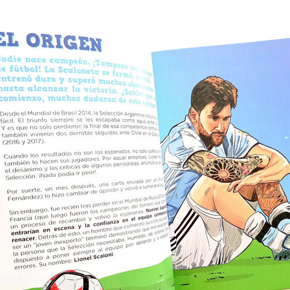 La Scaloneta Puzzle Book Para Armar Children's Selection of Books with Puzzles Selección Argentina - Editorial Catapulta (Spanish)