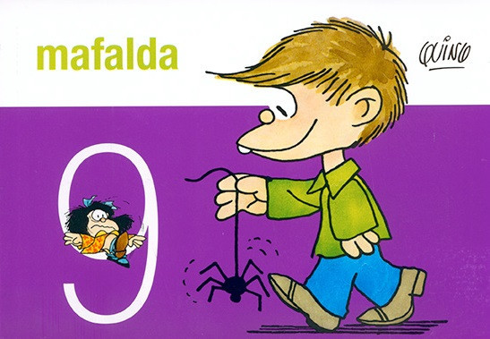 Mafalda Nº 9 Tiras de Quino Comic Book by Quino - De La Flor Editorial (Spanish Edition)