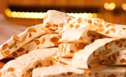 Arcor Turrón de Maní Classic Peanut Christmas Nougat, 80 g / 2.8 oz (pack of 3 bars)