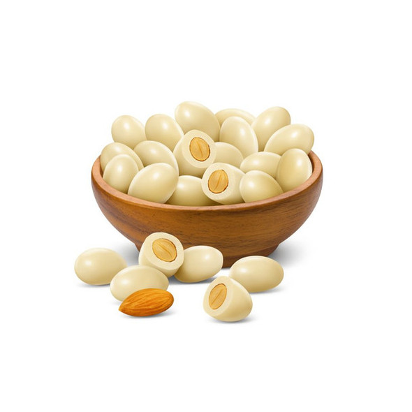 Bonafide White Chocolate Covered Almonds, 80 g / 2.82 oz bag (pack of 3)