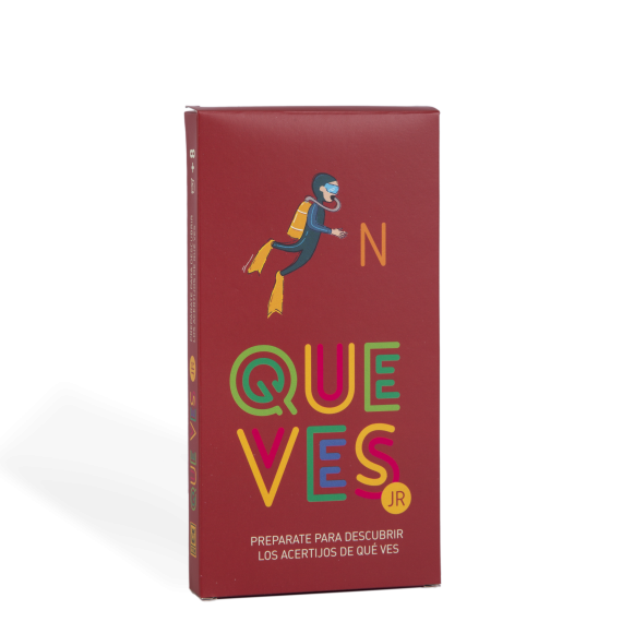 Qué Ves Junior Juego De Mesa De Acertijos Riddle Board Game for Children By YETEM (Spanish)