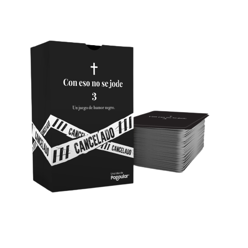 Con Eso No Se Jode III Un Juego de Humor Negro Black Humour Cards Game - Third Part (Spanish)