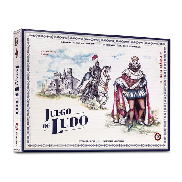 Ruibal Ludo Board Game Classic Strategy Board Juego De Mesa Familiar Ludo (Spanish)