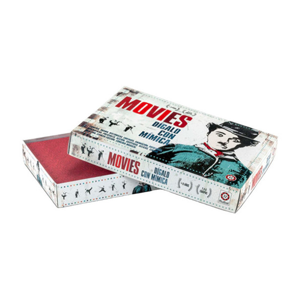 Movies: Dígalo con Mímica Board Game by Ruibal - Fun Party Game for Adults & Kids