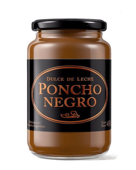 Poncho Negro Dulce de Leche Gluten Free (450 g / 1 lb)