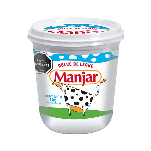 Conaprole Manjar Dulce de Leche Manjar Classic Dulce de Leche Caramel, 1 kg / 2.2 lb bin