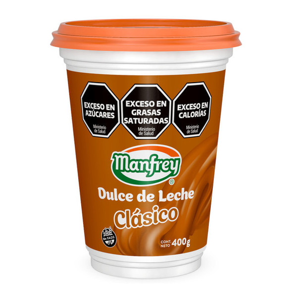 Manfrey Dulce de Leche Clásico, Traditional Caramel Spread, 400 g / 14.1 oz