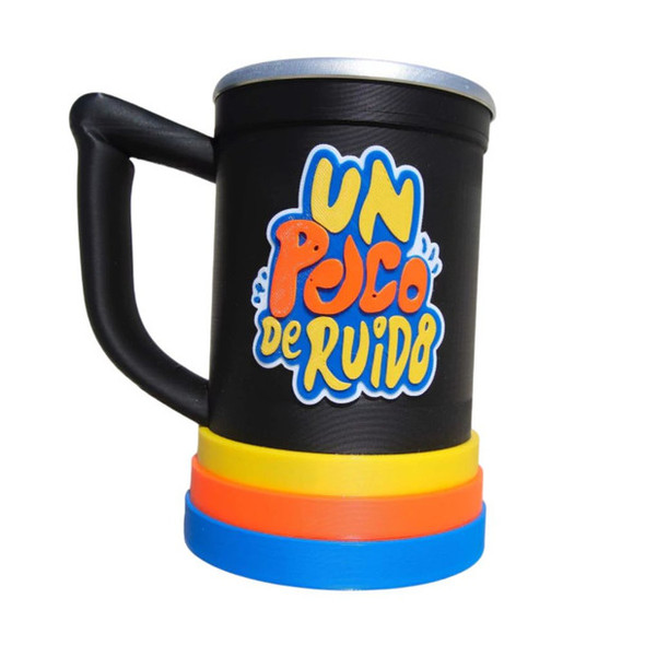Un Poco de Ruido Fernetero Chop Mug Plastic with Aluminum Interior –  Jarra Comunidad Cumbiera, 500 ml / 16.9 oz Capacity