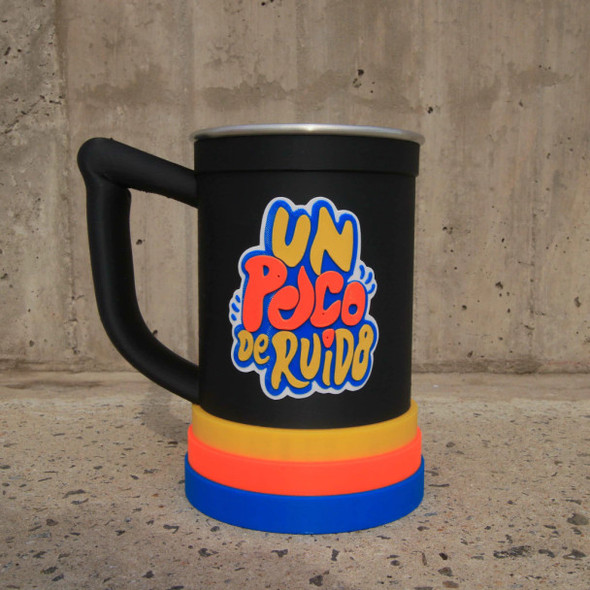 Un Poco de Ruido Fernetero Chop Mug Plastic with Aluminum Interior –  Jarra Comunidad Cumbiera, 1 L / 33.8 oz Capacity