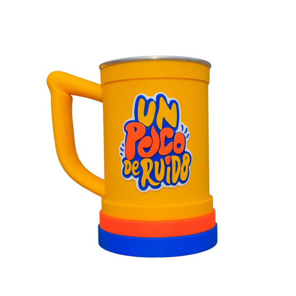 Un Poco de Ruido Fernetero Chop Mug Plastic with Aluminum Interior – Jarra Oa, 1 L / 33.8 oz Capacity