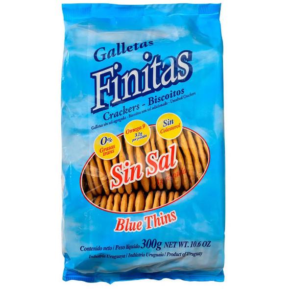 La Celestina Finitas Galletas Sin Sal Crackers Bizcochos Sin Sal Cookies Without Salt Crackers Biscuits Without Salt El Trigal, 300 g / 10.58 oz