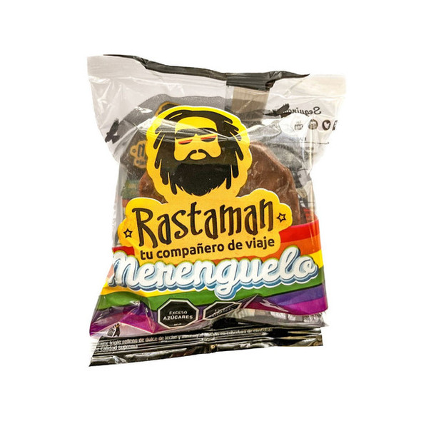 Rastaman Dulce de Leche Filled Alfajores - Merengue Coated Delights, 100 g / 3.53 oz (box of 12)