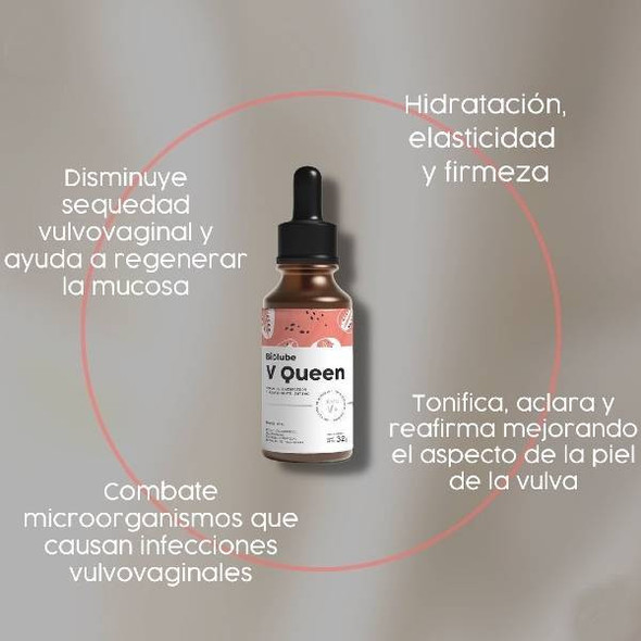 V Queen Vaginal Moisturizing & Firming Serum - Hydrates & Tones, 32 ml / 1.08 fl oz