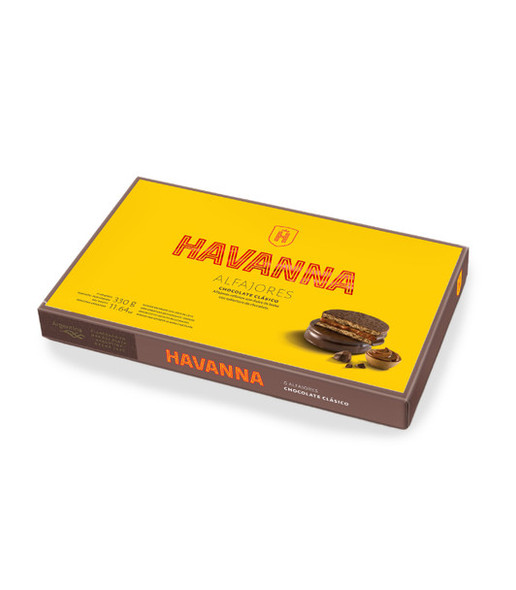 Havanna Alfajor Milk Chocolate with Dulce de Leche (box of 6)