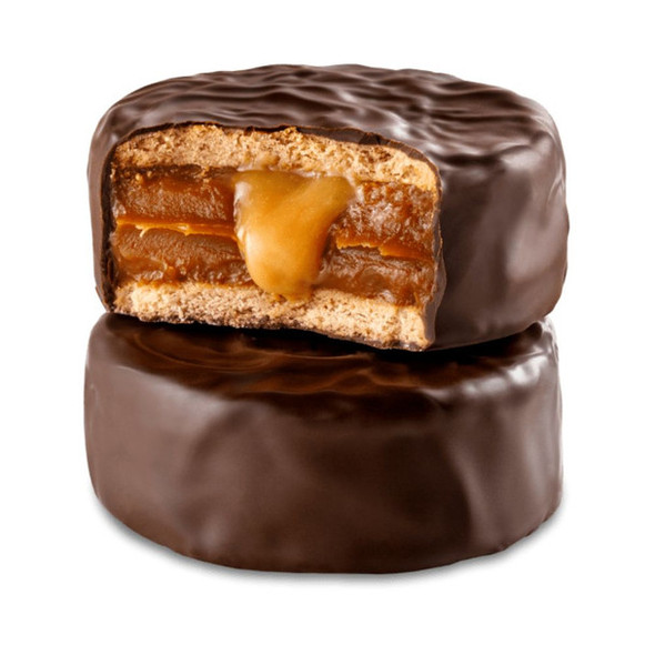 Havanna Mar Del Plata Edition Alfajor with Dark Chocolate, Creamy Dulce de Leche & Sea Salt  (box of 8)