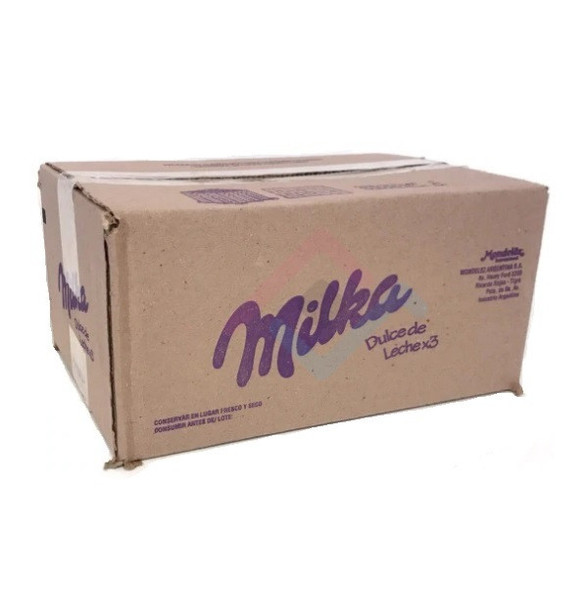 Milka Alfajor Triple Stacking with Dulce de Leche Wholesale Bulk Box, 70 g / 2.47 oz ea (36 count per box)