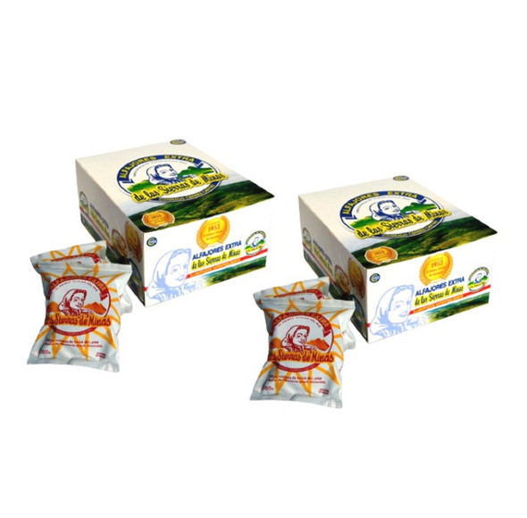 Sierras De Minas Alfajor de Chocolate Milk Chocolate Alfajor Filled with Dulce de Leche - Alfajores From Uruguay, 65 g / 2.3 oz, 12 alfajores per box (pack of 2 boxes)