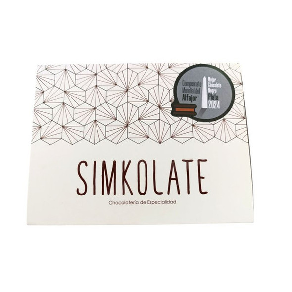 Simkolate Alfajor with Belgian Dark Chocolate & Dulce de Leche, 60 g / 2.11 oz (box of 12)