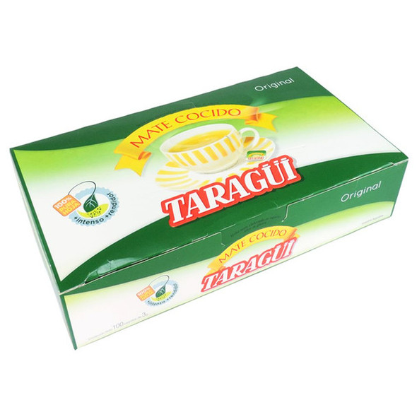 Taragüi Mate Cocido - Ready to Brew Yerba Mate Bags (box of 100 bags)