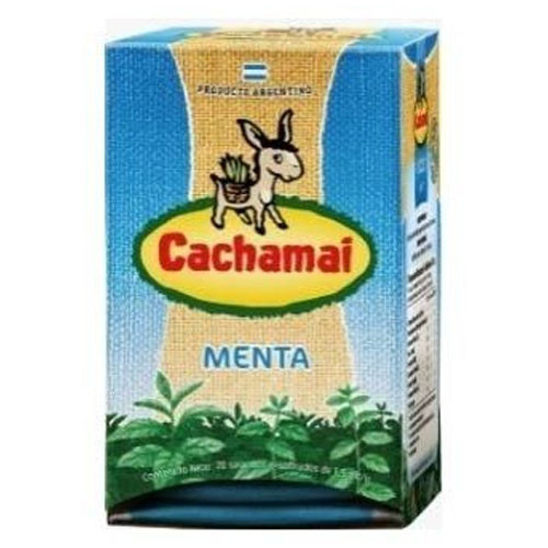 Cachamai Mint Tea Bags Ideal for Every Moment, 20 tea bags