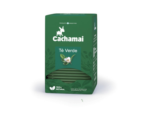 Cachamai Classic Green Tea, 20 tea bags
