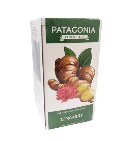 Patagonia Finest Tea Jenjibre Ginger (box of 20 bags)