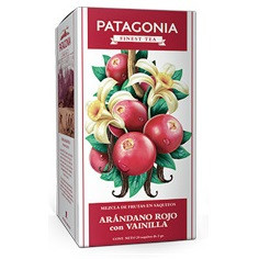 Patagonia Finest Tea Cranberry & Vanilla (box of 20 bags)