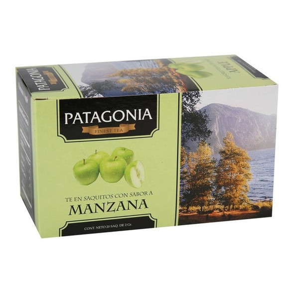 Patagonia Finest Tea Manzana Apple Flavor (box of 20 bags)